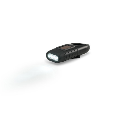 SOLARKY. Compact 0'5 W ABS torch with 3 white LEDs with 90 lumens